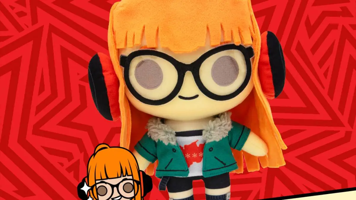 Persona 5 Futaba Sakura Plush and Pin Arrive