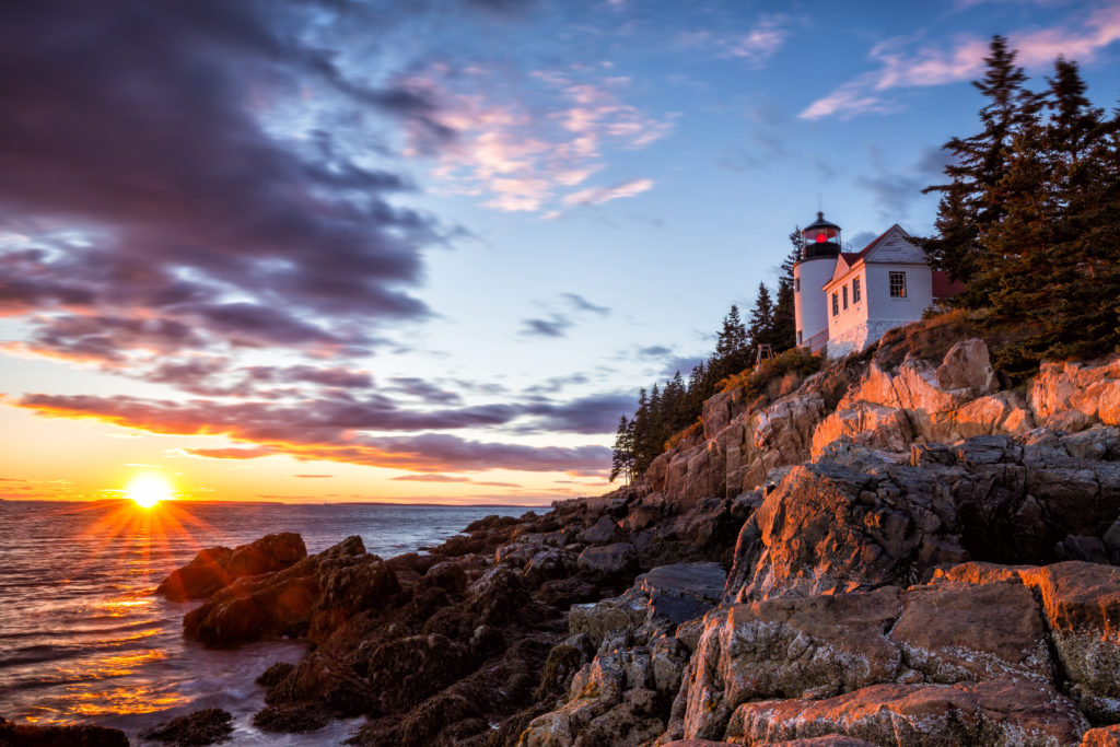 Lighthouse at Acadia National Park, ME