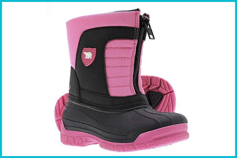 ArcticShield Kids Waterproof Winter Snow Boots; Courtesy of Amazon