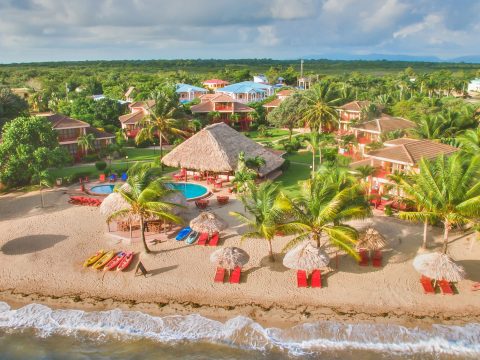 Aerial View of Belizean Dreams Resort; Courtesy of Belizean Dreams Resort