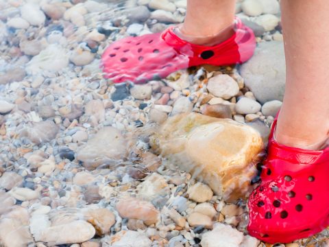 Kids Crocs in Water; Courtesy of Tom Gowanlock/Shutterstock.com
