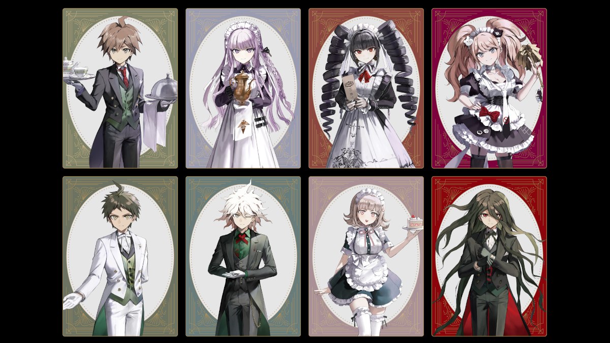 Amnibus to hold Danganronpa butlers and maids merchandise pop up shop