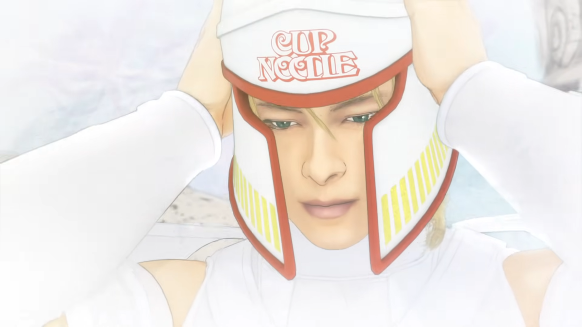 Cup Noodle ad based on El Shaddai meme