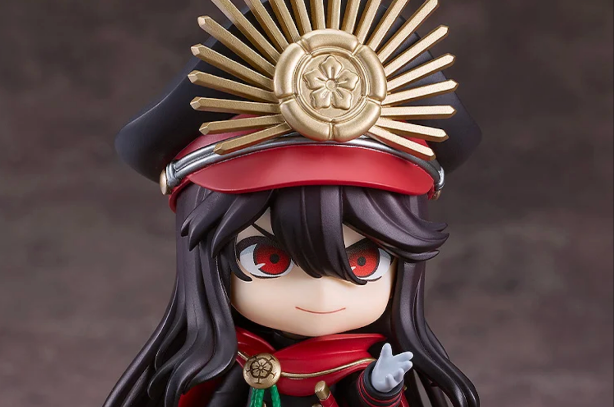 Close up of Nobunaga Nendoroid